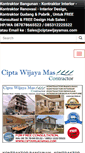 Mobile Screenshot of ciptawijayamas.com
